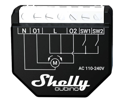 Czujnik inteligentny Shelly Inteligentny sterownik Qubino Wave Shutter QubinoWaveShutter